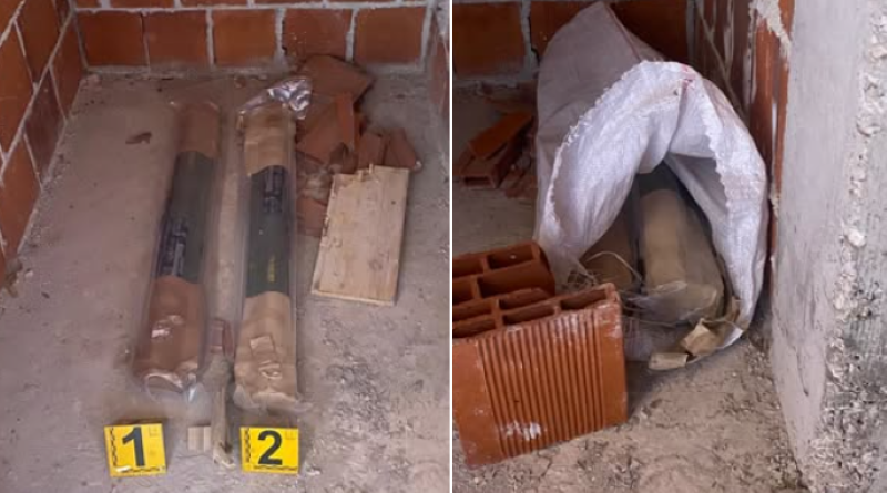 Policia gjen dy zolla me prodhim serb në një kompleks të pabanuar në veri