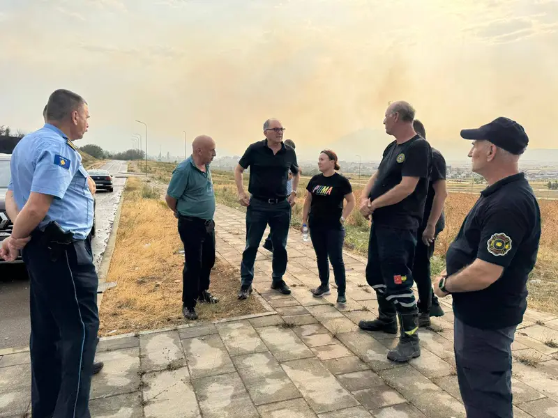 Totaj del në Lubizhdë, zjarri erdhi nga temperaturat e larta – lokalizimin e tij e ndimon edhe shiu