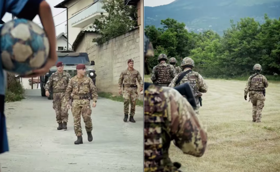 Ushtarët italianë të KFOR-it me operacione vëzhgimi në territorin e Kosovës