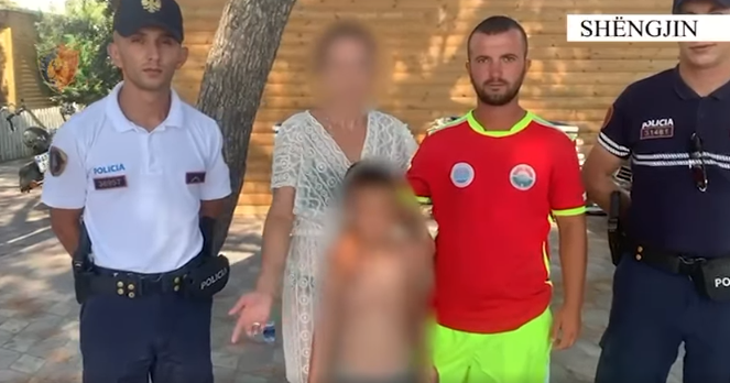 Gjendet 7-vjeçari nga Kosova, kishte humbur në plazhin e Shëngjinit