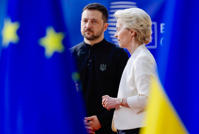 Zelensky mbërrin në Bruksel për takimin me Von der Leyen