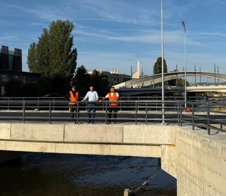 Arian Tahiri viziton urën e re mbi Ibër