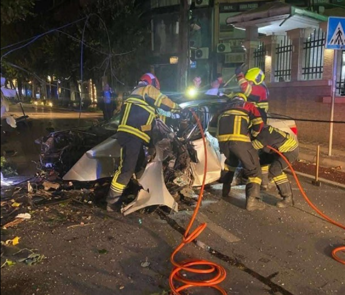 Vetaksident në Prizren, lëndohen shoferi dhe dy pasagjerë