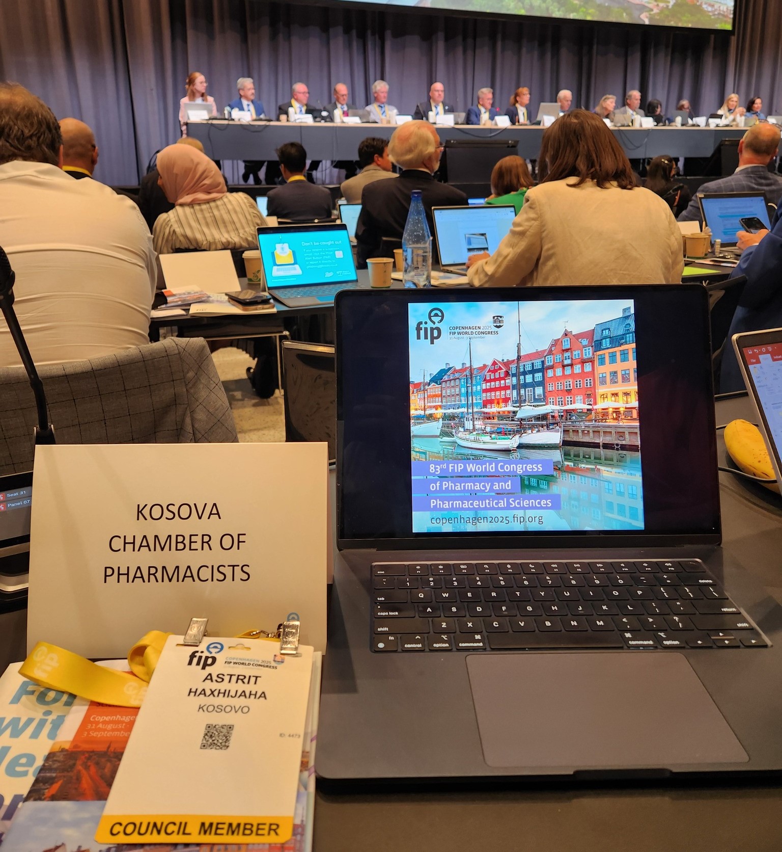 Oda e Farmacistëve të Kosovës, pjesë e Takimit të Këshillit të FIP dhe Kongresit Vjetor