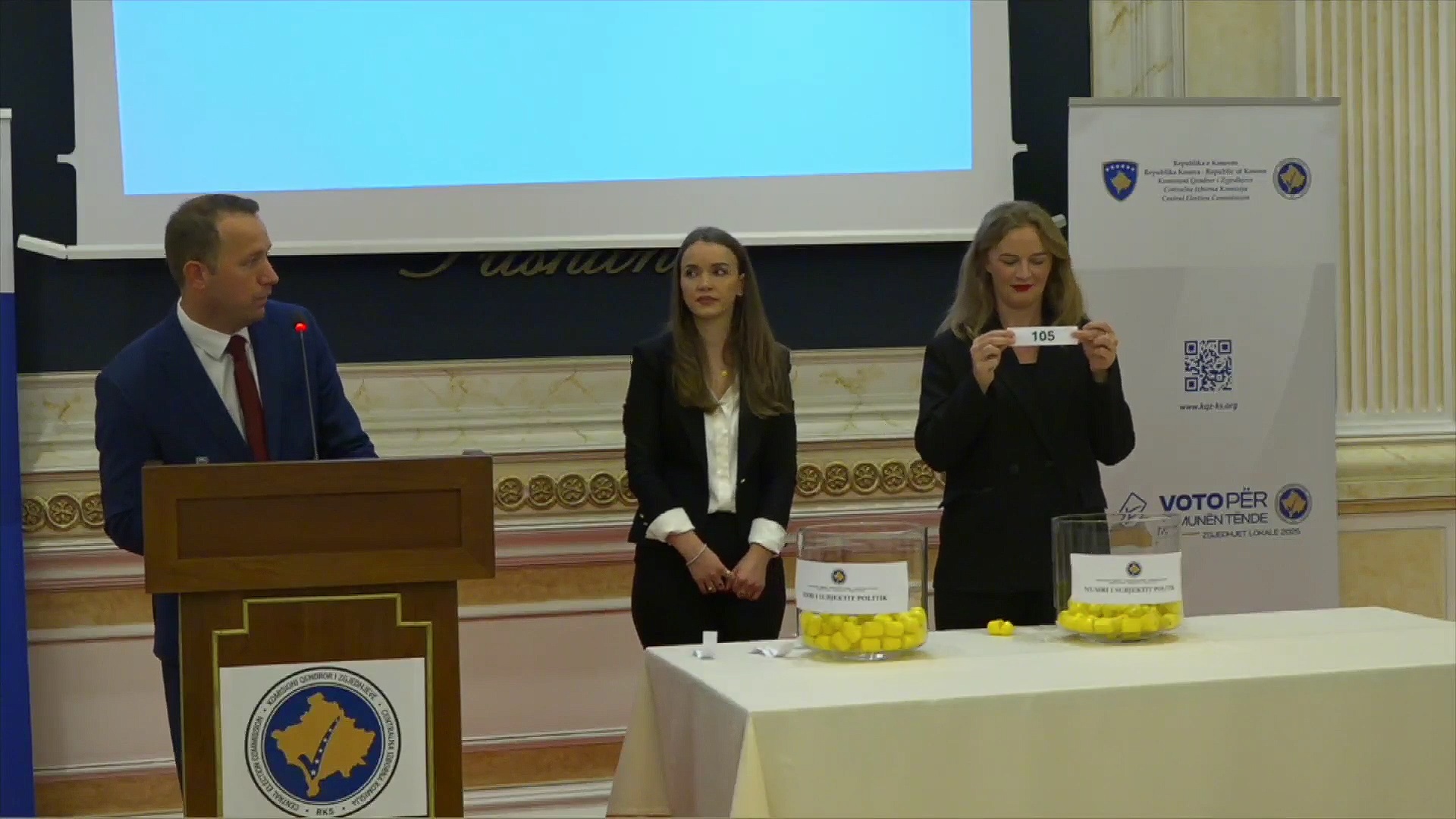 VV garon me numrin 105 më 12 tetor