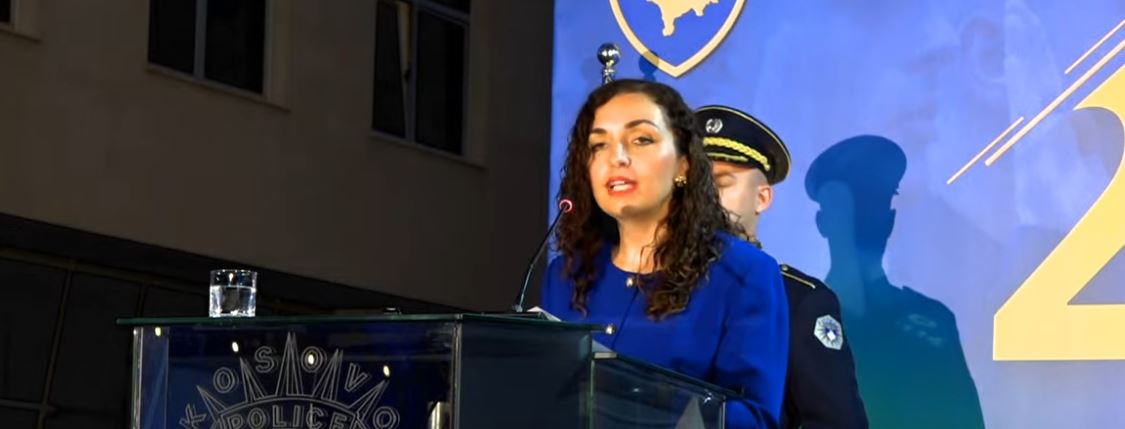 Presidentja Vjosa Osmani në 26 vjetorin e Policisë: Nuk ka krizë e as kërcënim që e lëkund besimin tuaj ndaj Republikës