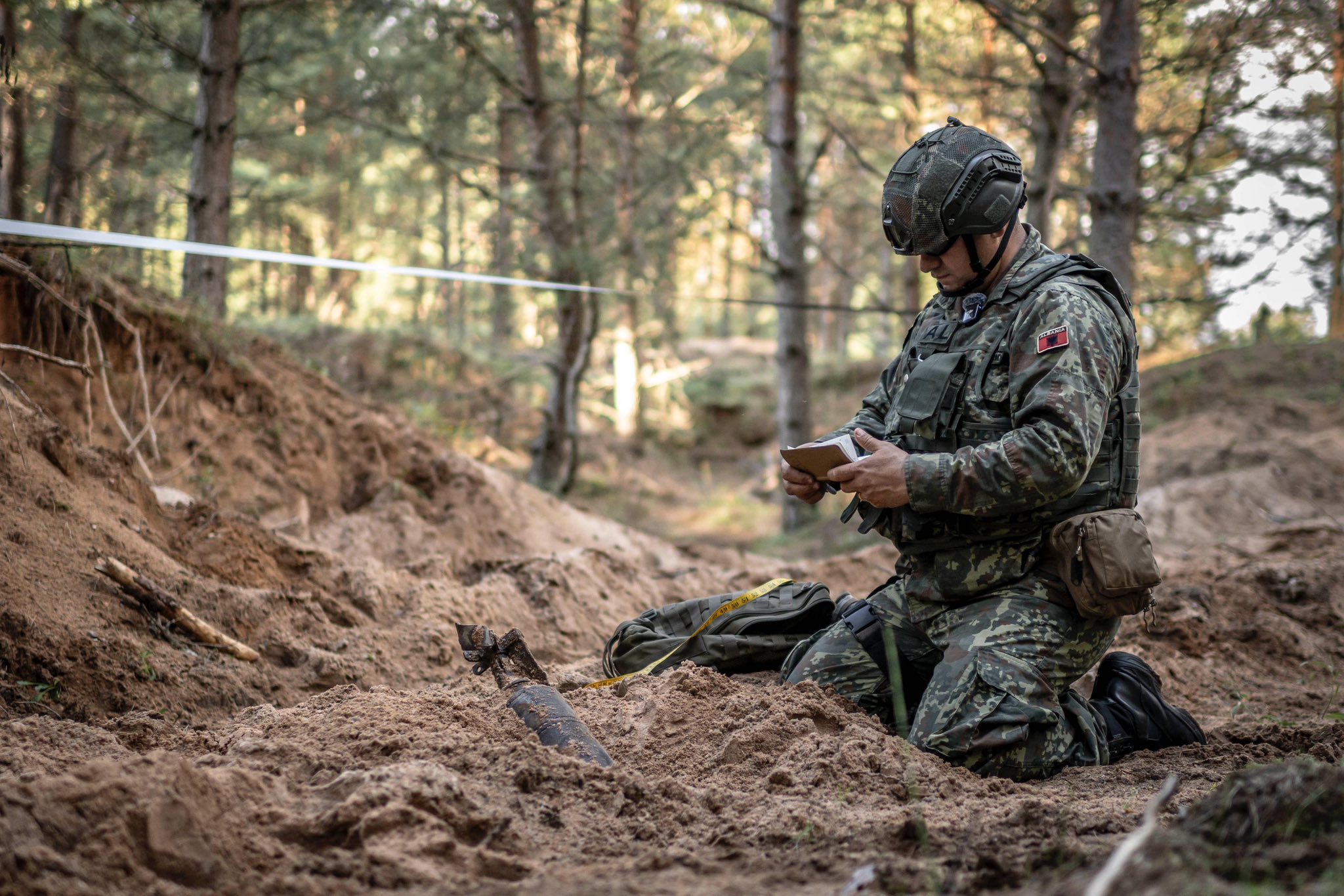 Ushtarë shqiptarë marrin pjesë në stërvitjen e NATO-s në Letoni