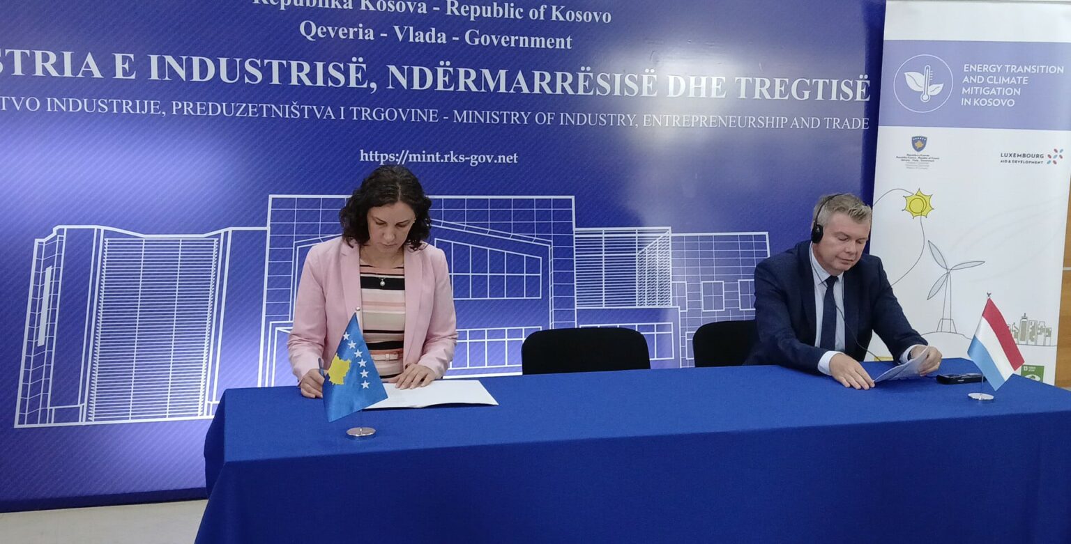 Kosova përfiton 1 milion euro për energji të pastër nga Luksemburgu