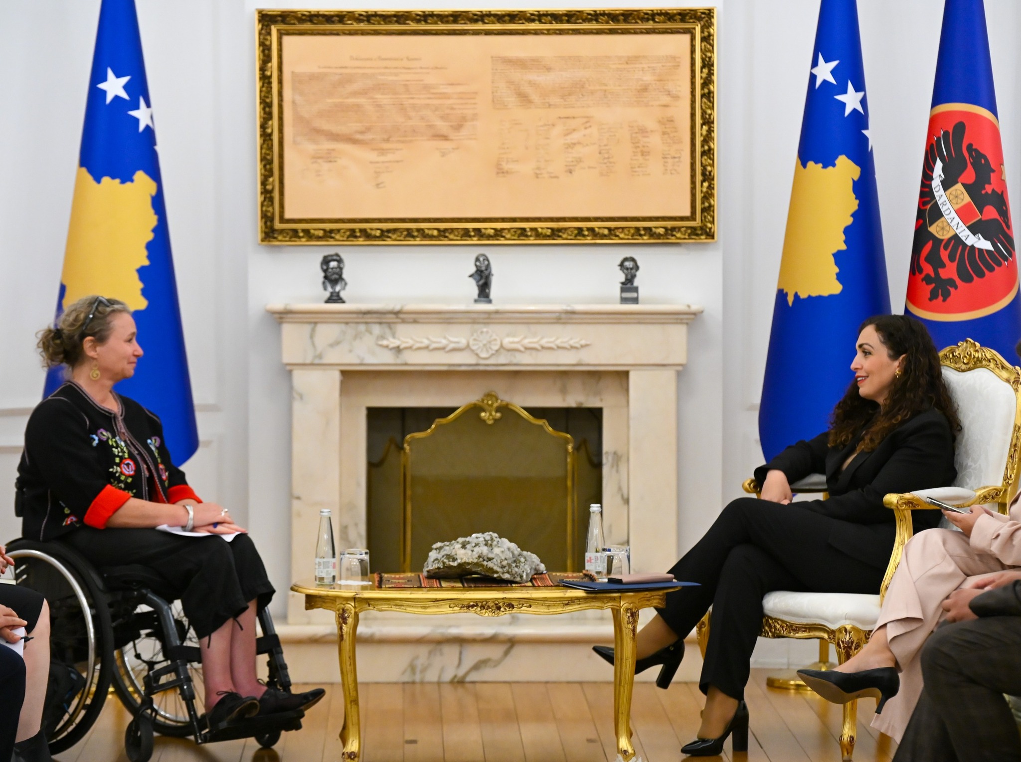 Osmani pret në takim menaxheren e re të zyrës së Bankës Botërore për Kosovë