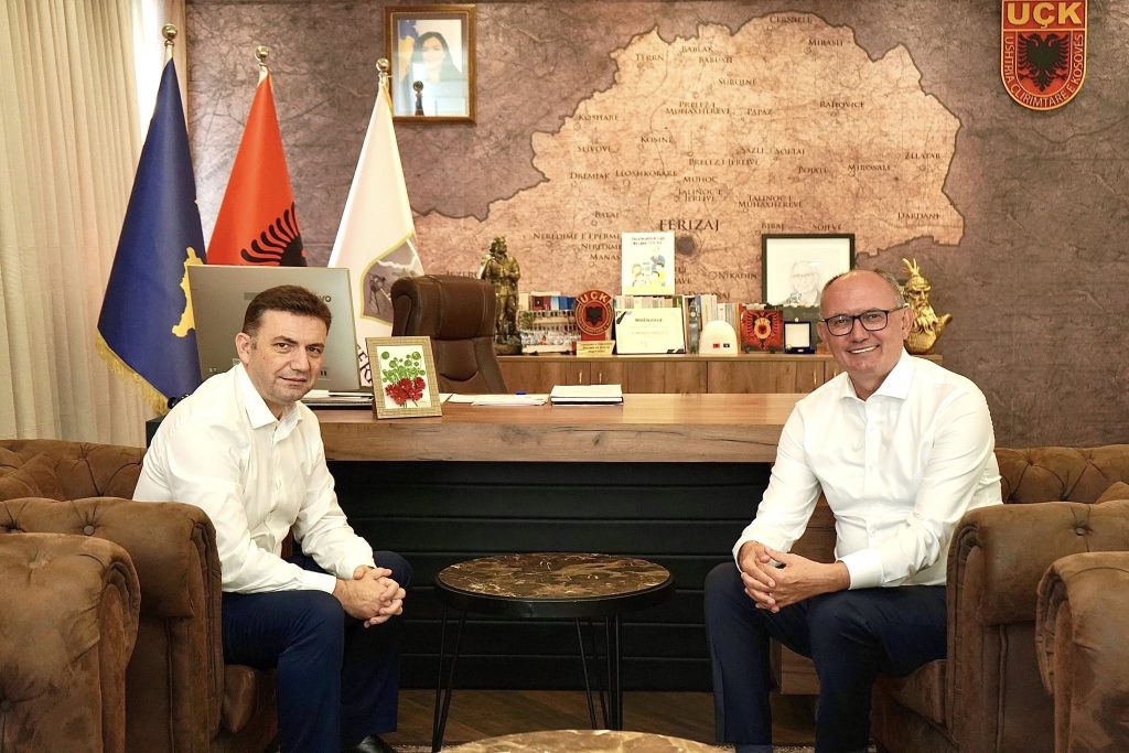 Agim Aliu: Mesditë e veçantë me Bujar Osmanin për bashkëpunime të ardhshme në Ferizaj