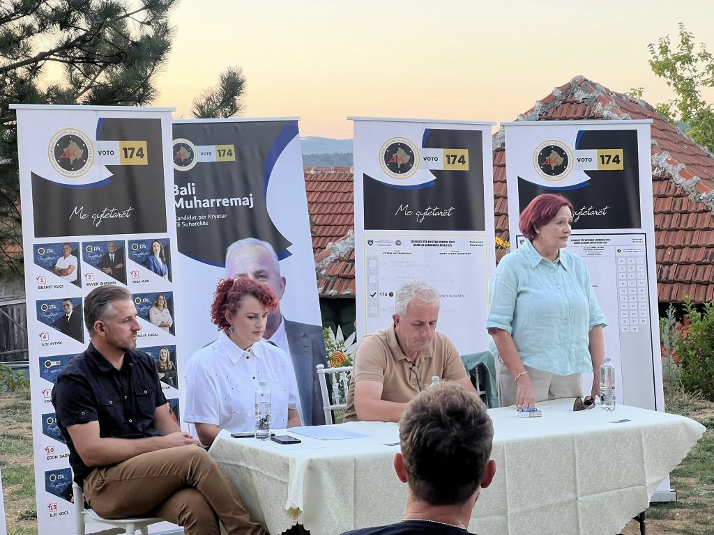 Bali Muharremaj: Fitorja po ndërtohet bashkë me qytetarët e Suharekës