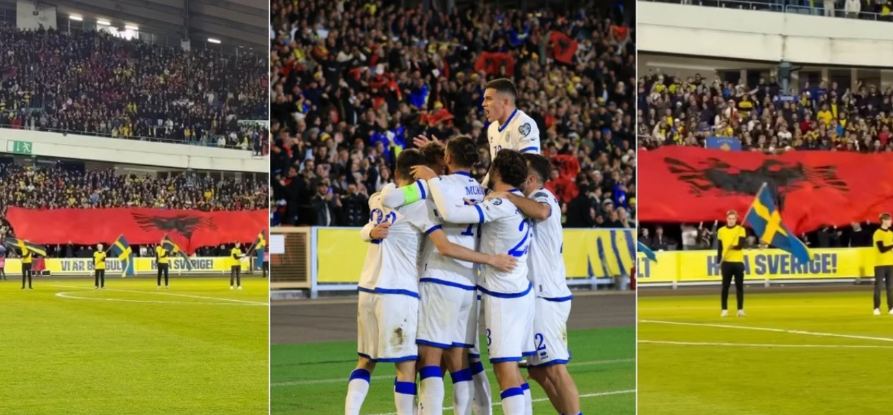 “Mirëmëngjes me flamurin gjigand që i priu triumfit”, Edi Rama uron Kosovën pas fitores historike ndaj Suedisë