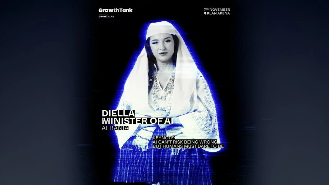 Për herë të parë në GrowthTank: Diella, Ministrja e Inteligjencës Artificiale, sjell inovacionin në Prishtinë