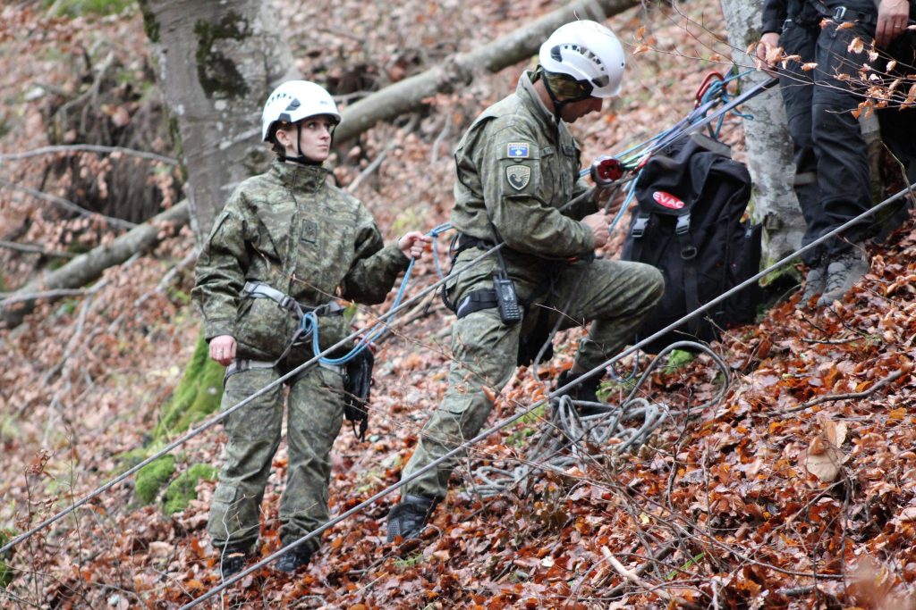 FSK shënon sukses në trajnimin për operacione të kërkim-shpëtimit malor