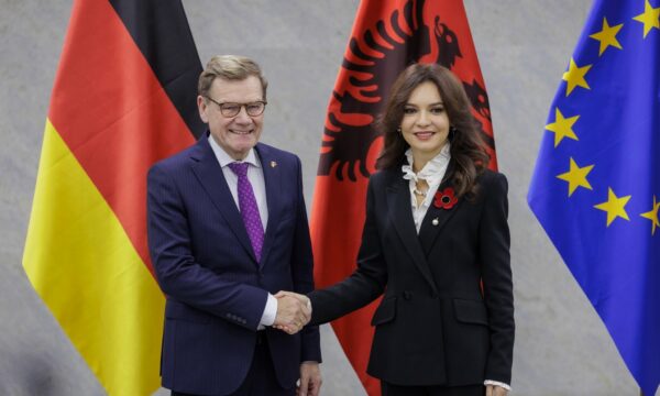 Pas vizitës në Shqipëri  kryediplomati gjerman thotë se asnjë vend s është orientuar më fuqishëm drejt BE së