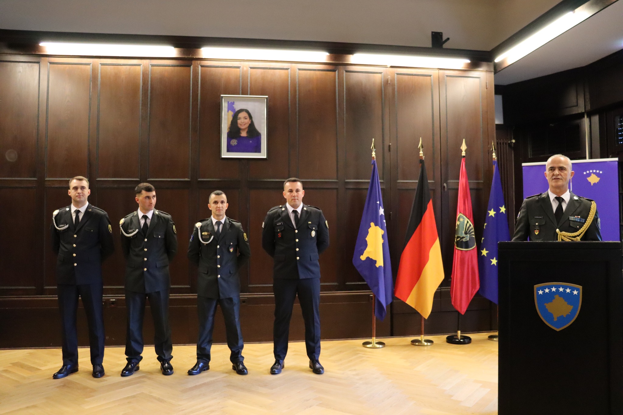 Katër kadetë të FSK-së diplomojnë në Gjermani