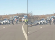 Aksident i rëndë në Dollc të Klinës, katër të lënduar