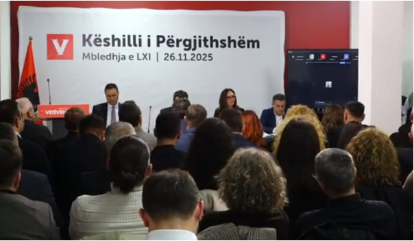VV e mbledh Këshillin e Përgjithshëm, votojnë kandidatin për kryeministër në zgjedhjet e 28 dhjetorit