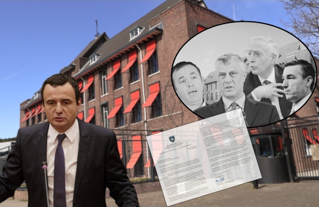 Kurti publikon letrën që ia kishte dërguar Kryetares së Speciales për Thaçin e të tjerët: I gatshëm të ofroj garanci shtetërore për lirimin e tyre