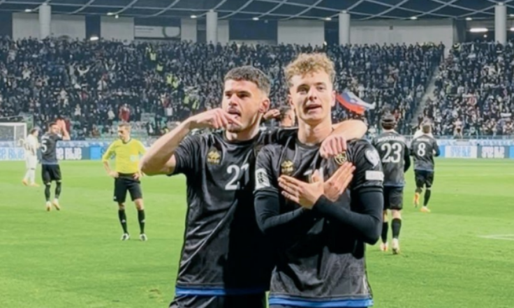 Kosova në epërsi ndaj Sllovenisë pas pjesës së parë  po vendos goli i Asllanit