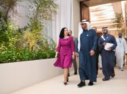 Osmani uron presidentin e Emirateve: Kosova pret me padurim punën që kemi përpara