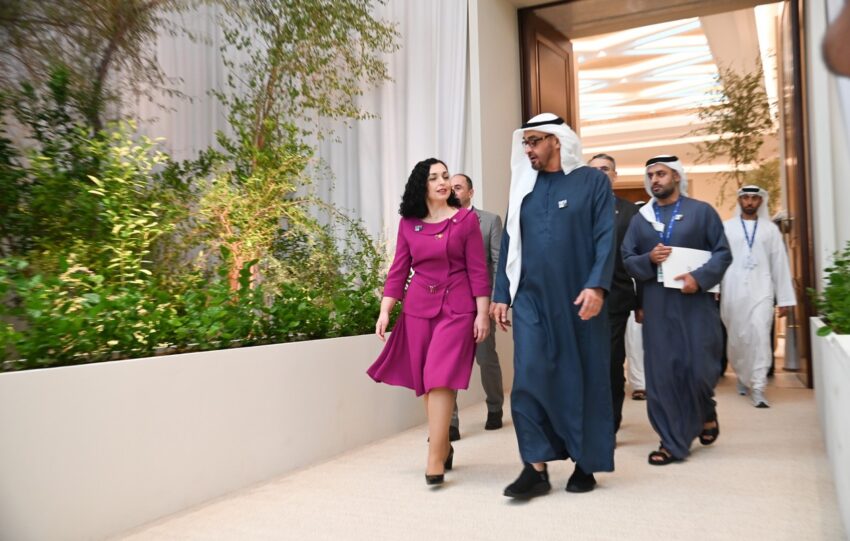 Osmani uron presidentin e Emirateve  Kosova pret me padurim punën që kemi përpara