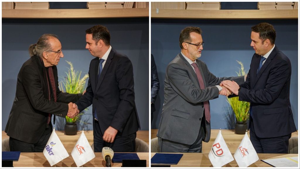 AKR-ja e PD-ja garojnë në listën e LDK-së