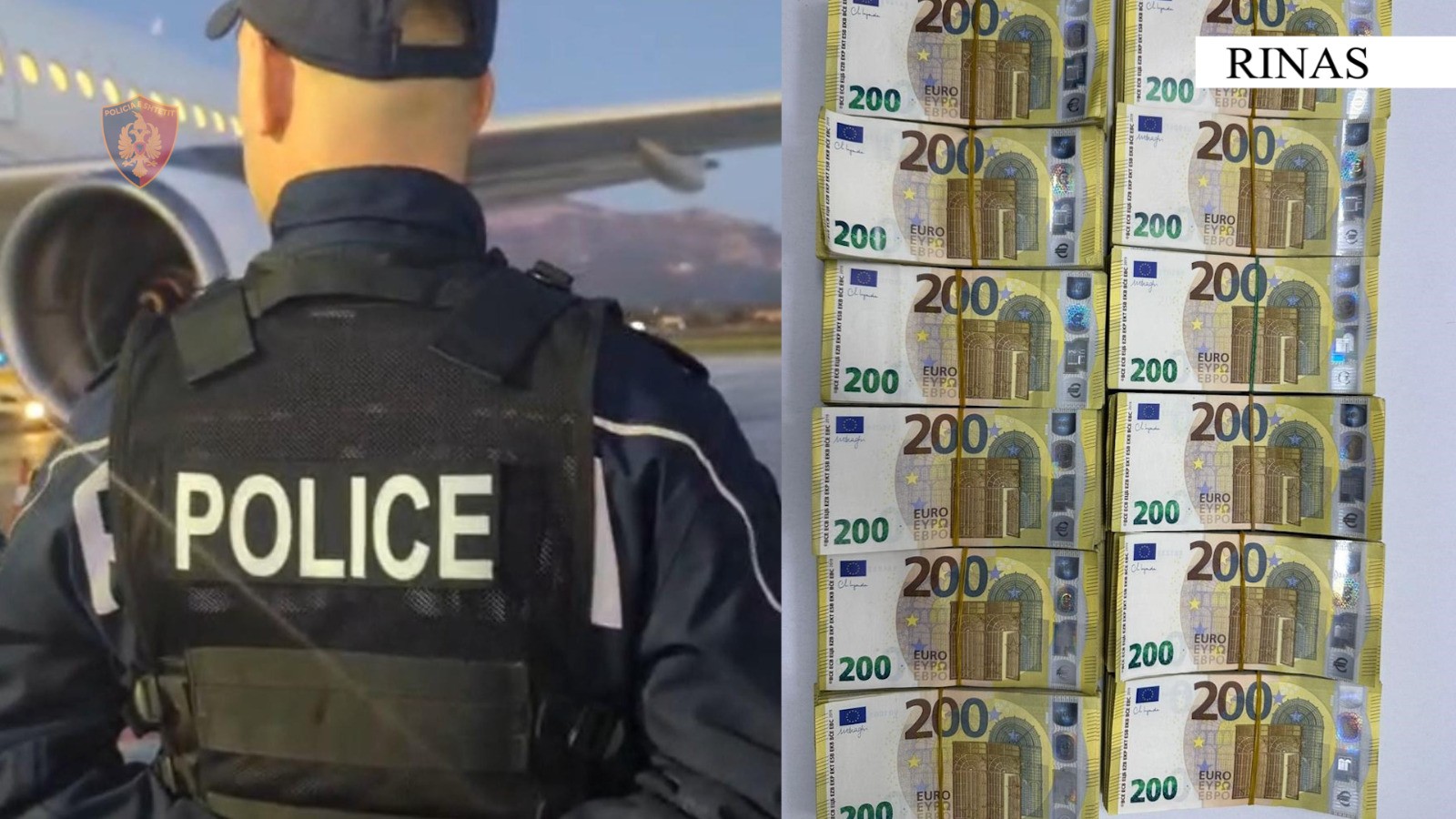 Tentoi të hynte në Shqipëri me 240 mijë euro të padeklaruara  procedohet penalisht 36 vjeçari