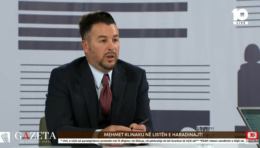 Mehmet Klinaku kandidat për deputet në listën e Haradinajt