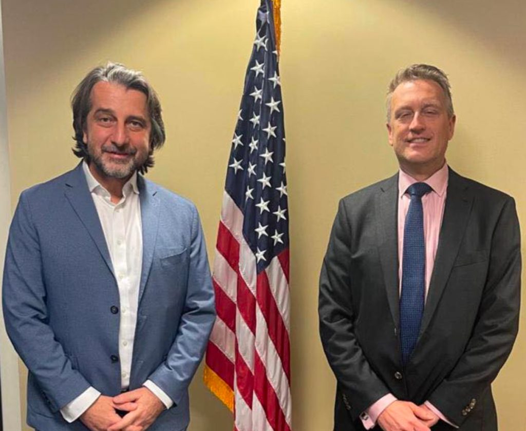 Përparim Rama takon zyrtarin e DASH-it, Jeremy Long: Prishtina e gatshme për investime amerikane