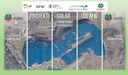 KEK: Ka filluar procesi i përzgjedhjes fillestare për projektin madhor “Solar4Kosovo I Photovoltaics” – Parku Solar 100 MW