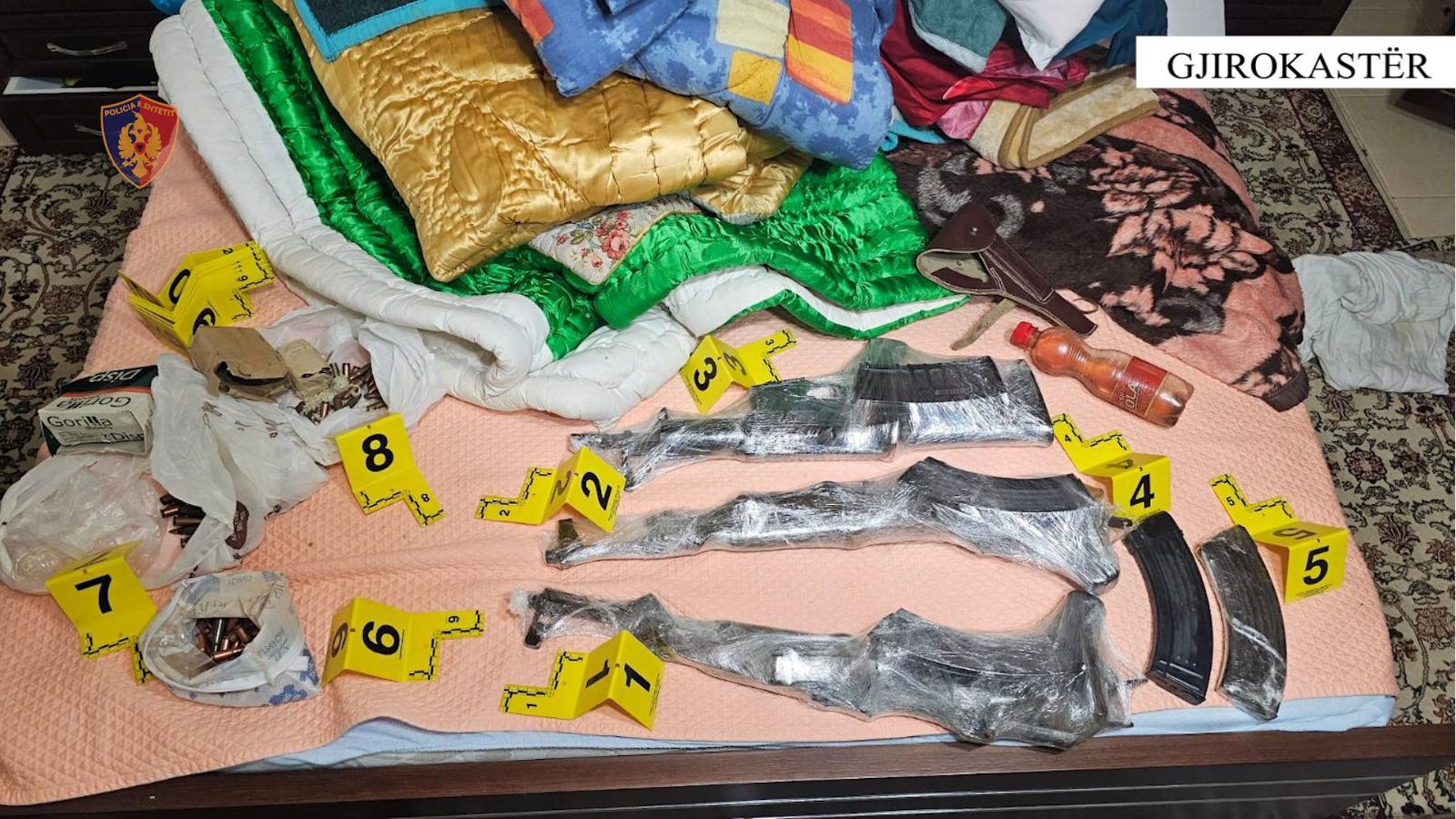 Zbulohet municion luftarak në Gjirokastër, dyshohet se i përkasin një vrasësi me pagesë