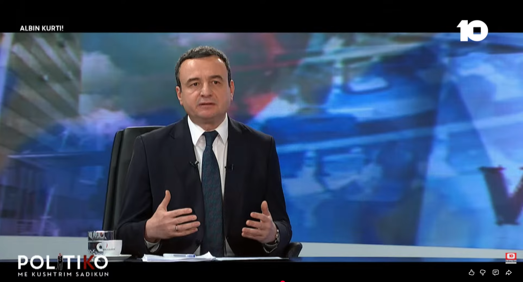 Reuters raporton mbi deklaratat e Kurtit në Kanal10 për pranimin e të deportuarve nga SHBA