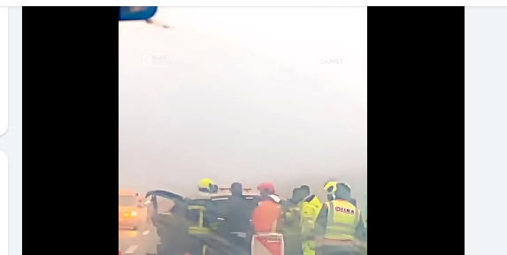 Tjetër aksident në autostradën “Ibrahim Rugova”, vendi i njejtë ku gjetën vdekjen 2 shtetaset shqiptare