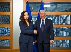 Osmani takohet me Costan, mirëpritet heqja e pjesshme e masave të BE-së ndaj Kosovës