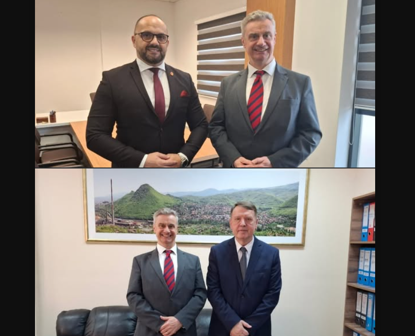 Hargreaves takon kryetarët e Mitrovicës së Veriut dhe Zveçanit: Zgjedhja paqësore e tyre, zhvillim i mirëpritur