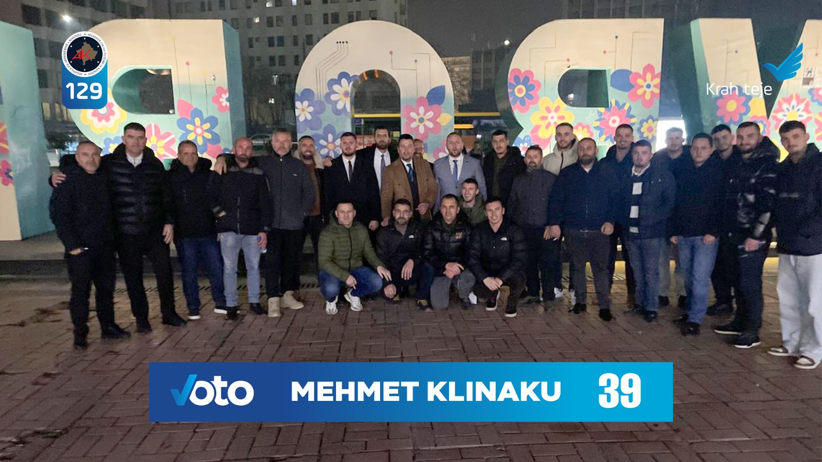 “Shqiponjat e Zeza” shprehin përkrahje për kandidatin e AAK-së, Mehmet Klinaku