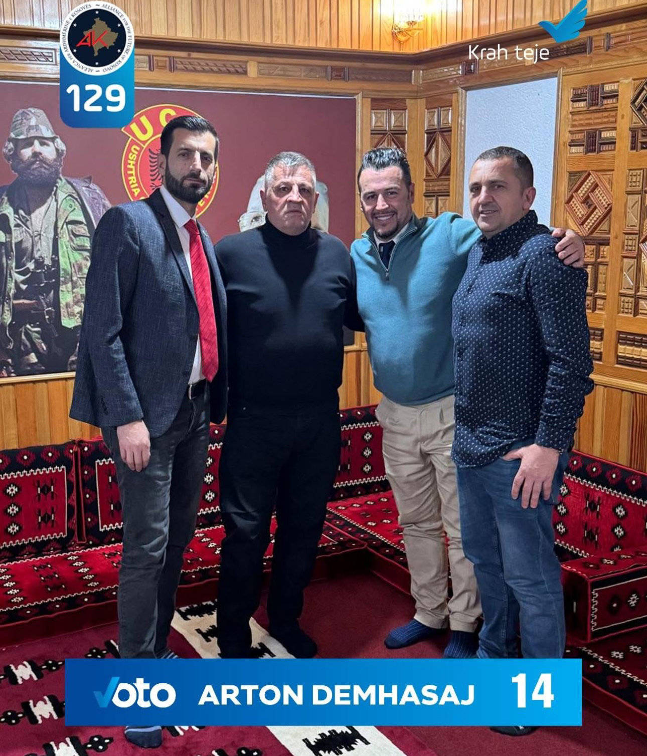 Arton Demhasaj: Kosova duhet urgjentisht të rikthehet në rrugën drejt NATO-s dhe BE-së, krah për krah me ShBA-në