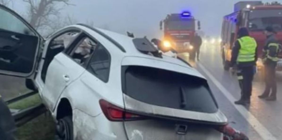 Dy shtetas të Maqedonisë së Veriut  humbin jetën në një aksident në autostradën Beograd-Nish