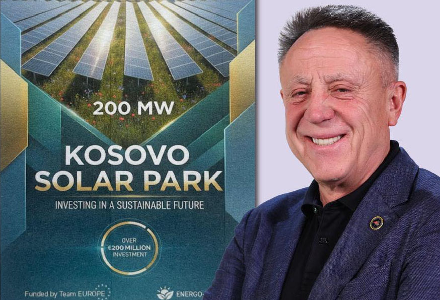 Gani Dreshaj njofton marrëveshjen me një kompani gjermane, për prodhim të energjisë solare në Istog