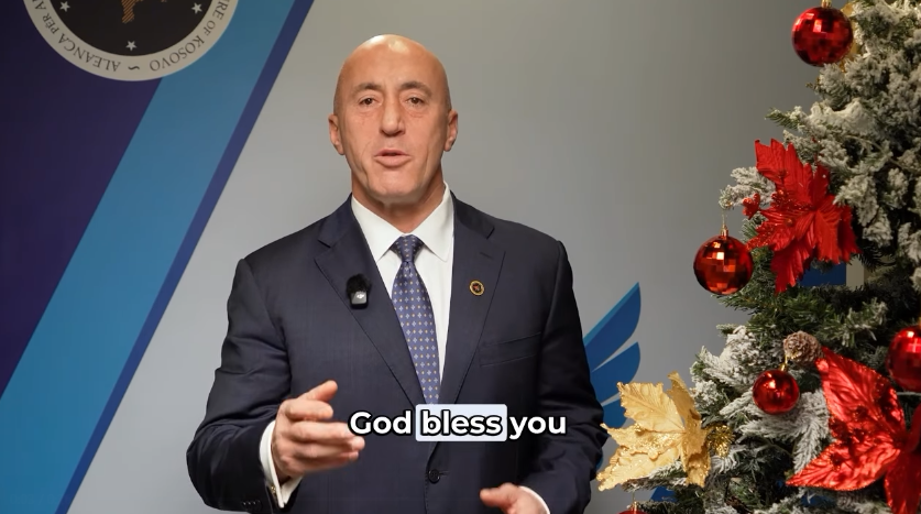 Haradinaj uron Krishtlindjen: Koha kur reflektojmë dhe mësojmë të jemi falënderuar për çka jemi