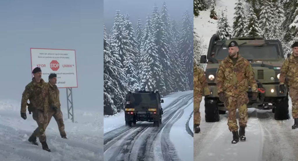 “Përmes profesionalizmit ata kontribuojnë në stabilitetin rajonal”, ushtarët italianë me patrullime nëpër Kosovë