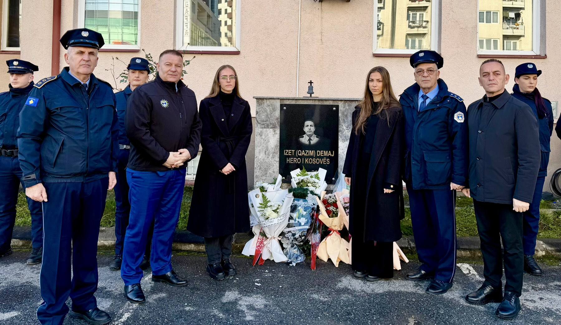 Policia bën homazhe në përvjetorin e rënies së heroit Izet Demaj