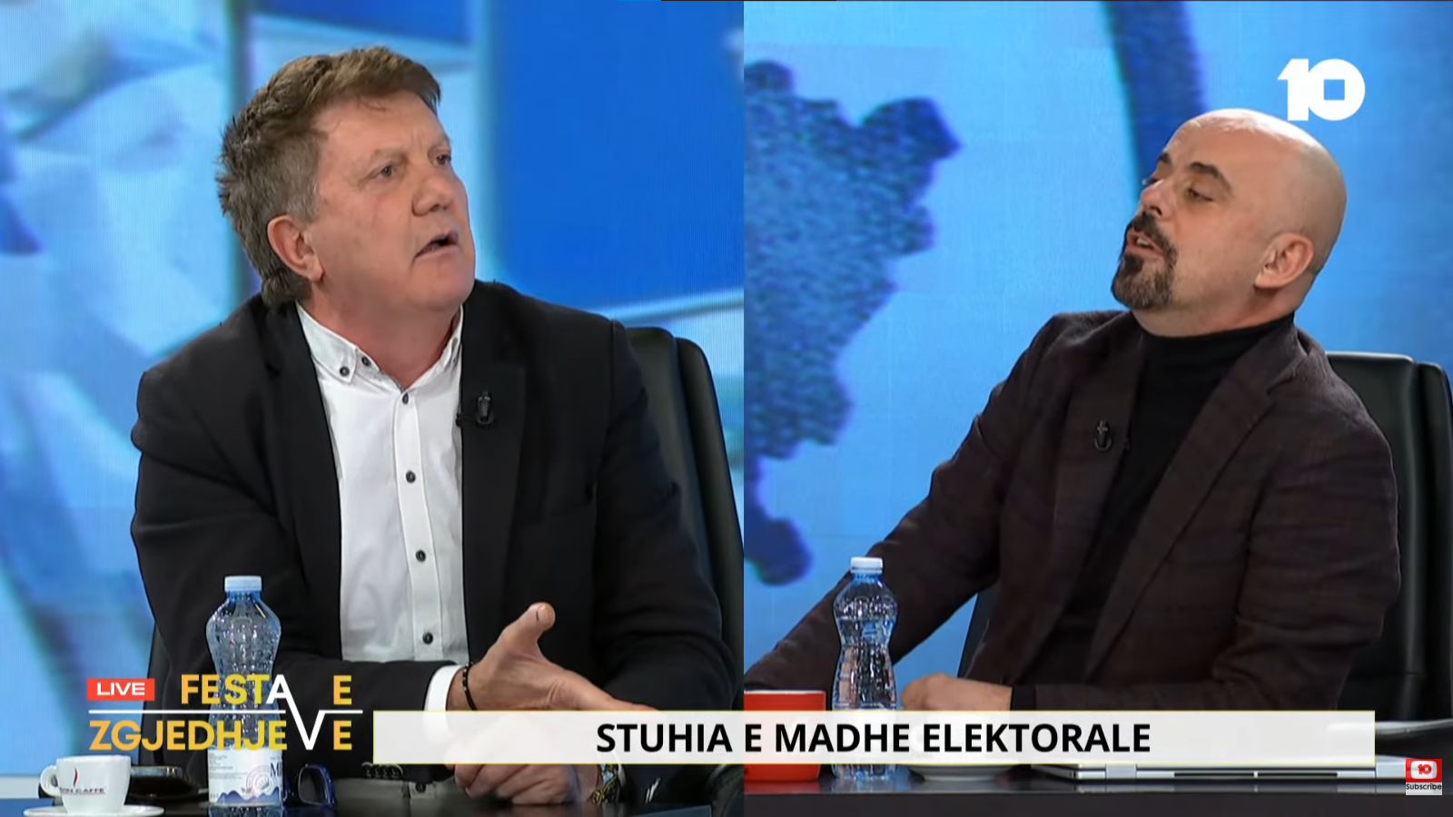 Debat i ashpër mes Albatros Rexhajt dhe Milaim Zekës në studion e “Politiko” – Ndërhyhet me ndaljen e mikrofonëve