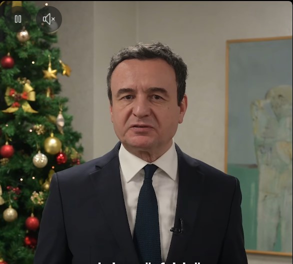 Albin Kurti uron Vitin e Ri 2026: Ju siguroj një vit të ri të sigurt dhe të begatë