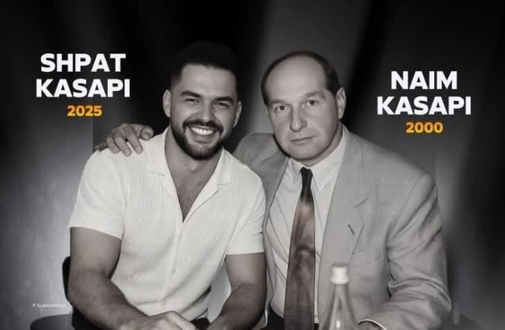 E dhimbshme e prekëse sa më s ka  Shpat Kasapi u varros vetëm dy hapa larg babait të tij
