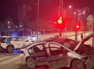 Prishtinë: Aksident i rëndë tek udhëkryqi i konvikteve, lëndohen 4 persona