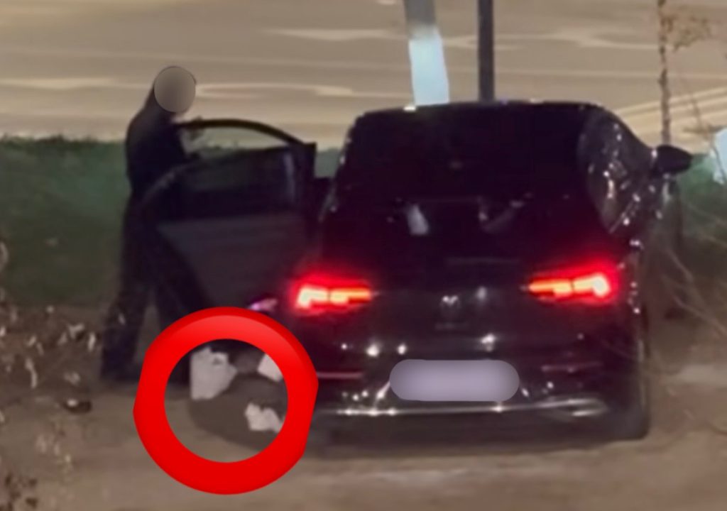 Gjobitet personi që hodhi mbeturina nga vetura në Prishtinë, policia apelon për respektim rregullash