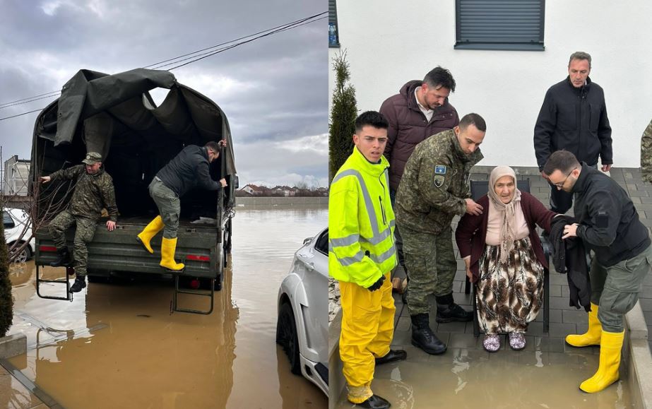 FSK mbështet zonat e prekura nga vërshimet