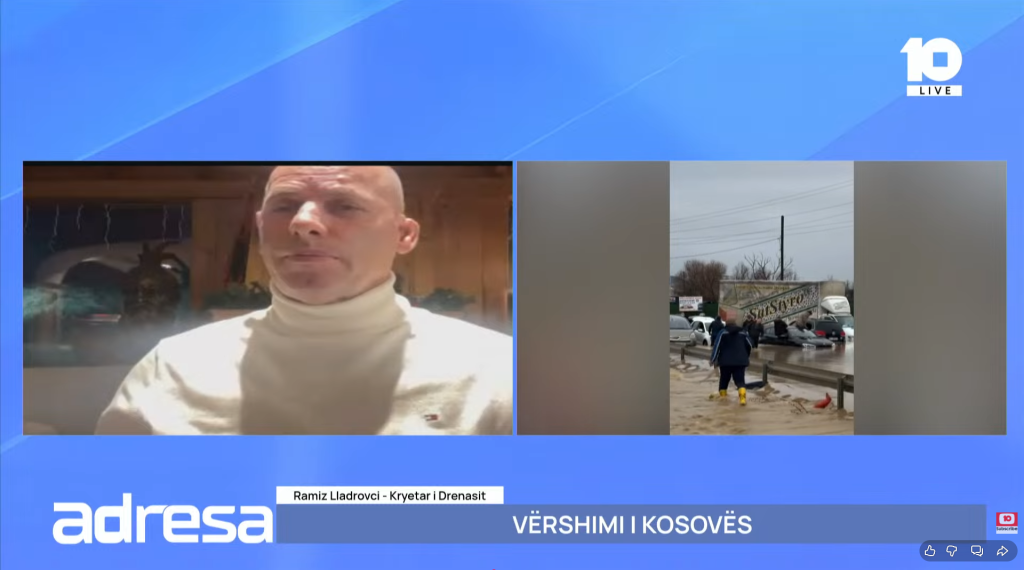 Smajl Latifi: Në bashkëpunim me FSK-në evakuam familjet e rrezikuara – Drini i Bardhë kërkon ndërhyrje urgjente